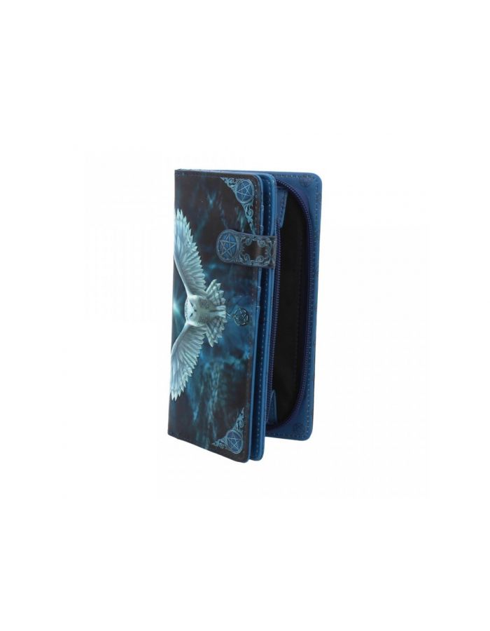 Magical Fantasy Awaken Your Magic Snow Owl Purse Wallet 