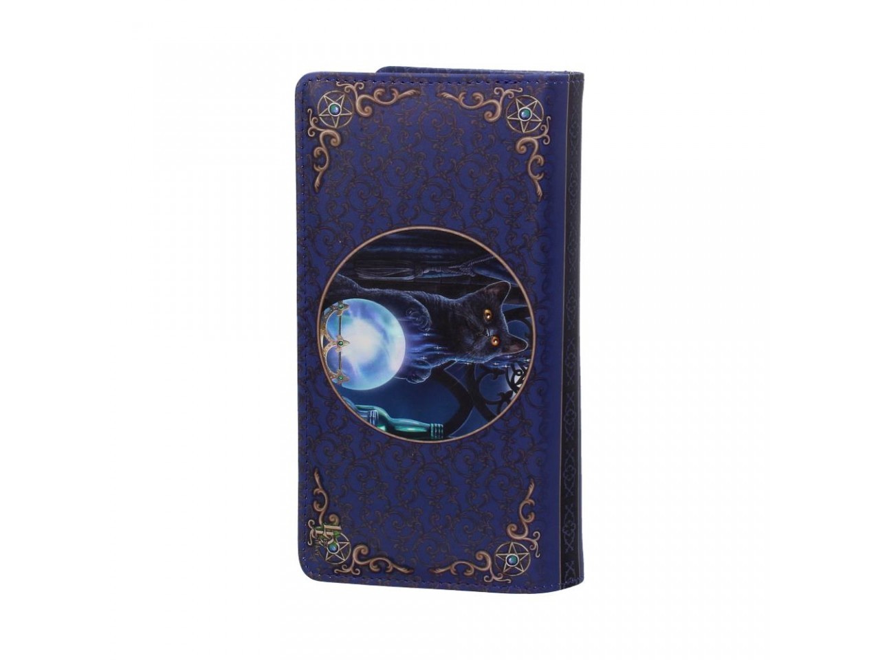 The Witches Apprentice Mystic Cat Embossed Purse Wallet