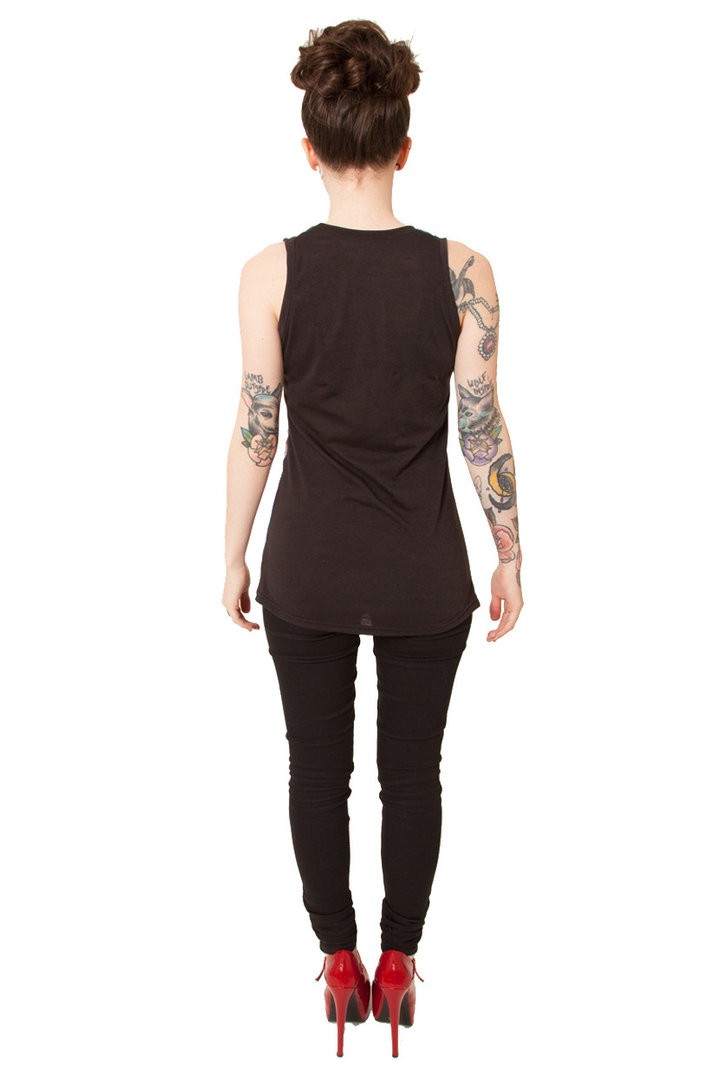 Tree Of Life Multi Coloured Gothic Alternative Vest Top