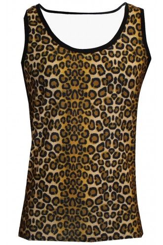 Leopard Vest Top