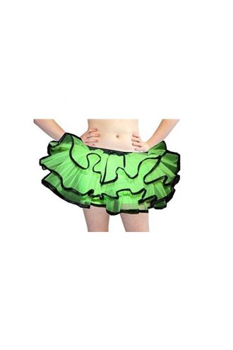 Kid's/ Children's Neon UV Fluorescent Bustle Frill Lilly Tutu Skirt