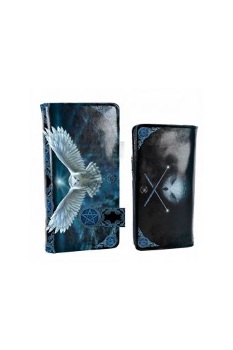 Magical Fantasy Awaken Your Magic Snow Owl Purse Wallet 
