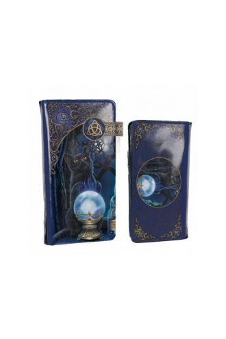 The Witches Apprentice Mystic Cat Embossed Purse Wallet