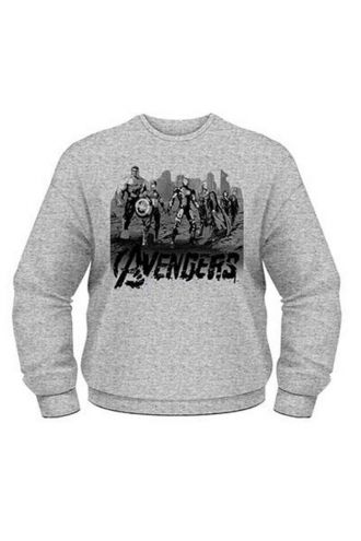 Marvel Avengers Age Of Ultron Team Art Graphic Unisex Sweatshirt Jumper