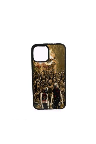 Zombies Blood Outbreak Cars Helicopter Ghoul Flash Print iPhone 12 Pro Max Case Phone Cover