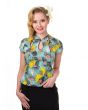 Elegant Flamingo Banned Wanderlust Vintage Retro Top