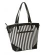 Banned Vintage Retro Flamingo Striped Stripe Handbag Hand Bag