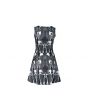 Sugar Skull Mexican Skeleton Guns Bones And Roses Print Alternative Dress