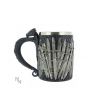 Medieval Rustic Sword Tankard Mug