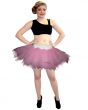 Neon UV Baby Pink 7 Layers Pointed Petal Shape Tutu Skirt