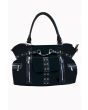 Banned Classic Black Punk Rise up Handcuff Handbag