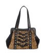 Banned Leopard Night Wings Alternative Bats Patches Handbag