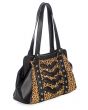 Banned Leopard Night Wings Alternative Bats Patches Handbag