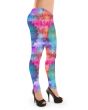 Mandala Patchwork Yoga Decorative Elements Vintage Printed Leggings 