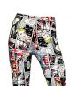 Comic Strip Book Retro Classic Print Leggings