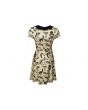 Vintage, Bats, Skulls, Owl, Spider, Spooky Cat, Steampunk Bat Collar Skater Dress