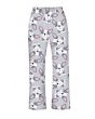 Cute Dogs French Bulldog Pattern Pets Animal Lover Printed Loungewear Sleepwear Pyjamas Bottoms Pants
