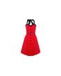 50s Style Red 8 Ball Rockabilly Prom Party Dress