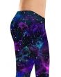 Galaxy Space Universe Stars Cosmos Planets Printed Cycle Shorts