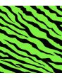Green Zebra Animal Skin Print Stretch Spandex Fabric Stunning Dressmaking Dancewear Leotards Leggings Festival