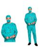 Zombie Bloody Surgeon Doctor Scrubs Halloween Fancy Dress Costume