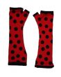 Ladybird Bug Gloves Fancy Dress Party Rave