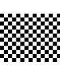 Mono B/w Checker Board 2.5cm Square Check Print Stretch Spandex Fabric Stunning Sewing Dressmaking Festival Apparel