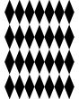 Monochrome Diamond Harlequin Print Stretch Spandex Fabric Stunning Sewing Dressmaking Festival Apparel