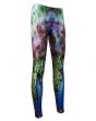 Bright And Colourful Peacock Feathers Animal Print Leggings