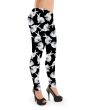 Cute Fluffy Bunny Rabbit Animal Lovers Printed Leggings