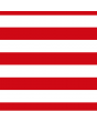 Red White Stripes 1 Inch Horizontol Stripe Pattern Stretch Spandex Polyester Fabric Stunning Sewing Dressmaking Festival Apparel Costume