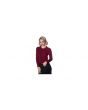 Classic Rochelle Rib Collar Retro Vintage Knitted Cardigan