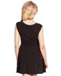 Trippy Gothic Peacock Skulls Animal Print Alternative Sleeveless Skater Dress