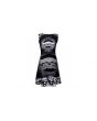 Women’s Gothic Flames Skulls Snakes Chequer Print Skater Flare Dress