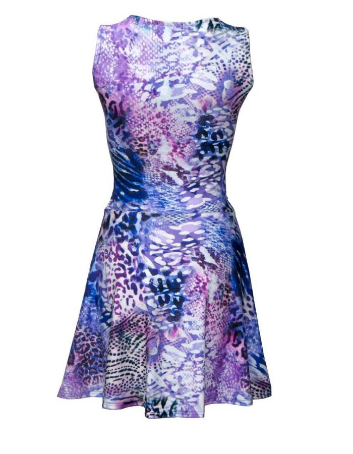 Exotic Animal Skins Alternative Printed Skater Dress
