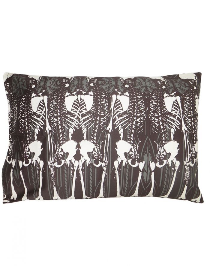 Sugar Skull Mexican Skeleton Guns Bones And Roses Print Pillowcase