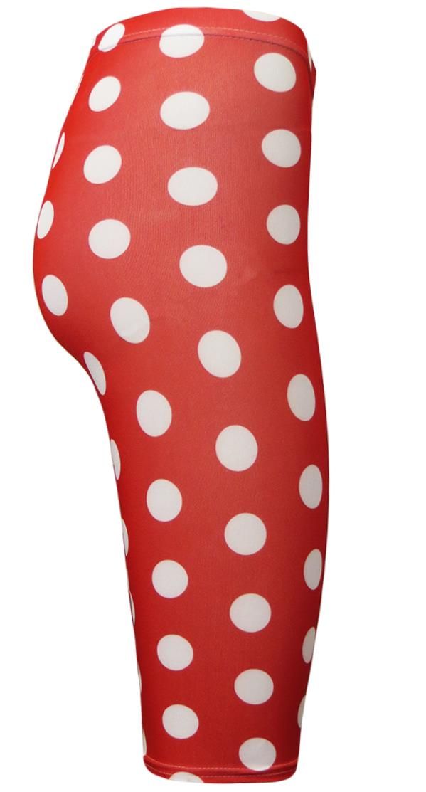Classic Minnie Polka Dot Printed Cycle Shorts 